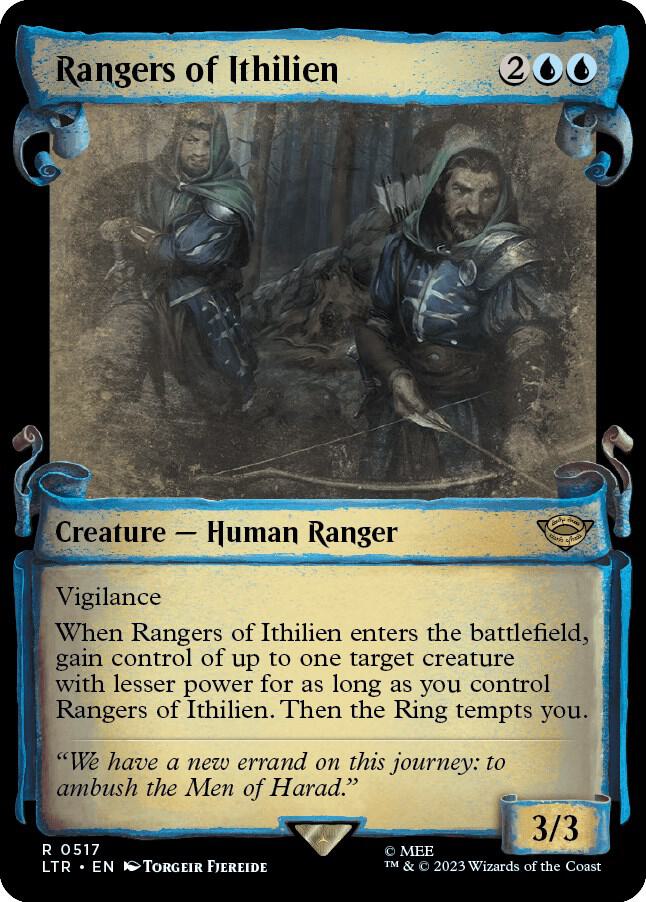 Rangers of Ithilien Showcase Scrolls 517 (Universes Beyond: The Lord of the Rings: Tales of Middle-earth)  - Foil | Good Games Adelaide SA