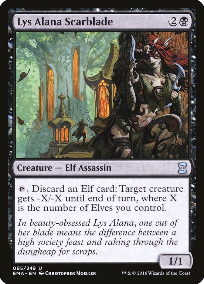 Lys Alana Scarblade 95 (Eternal Masters)  - Foil | Good Games Adelaide SA