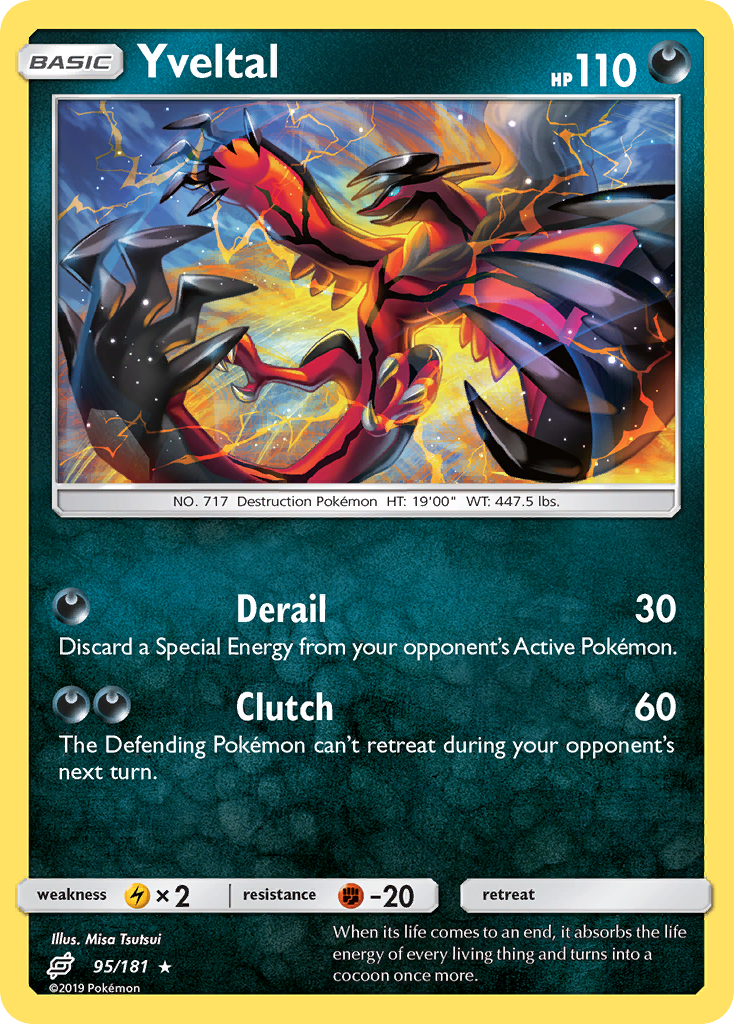 Yveltal (95/181) [Sun & Moon: Team Up] | Good Games Adelaide SA