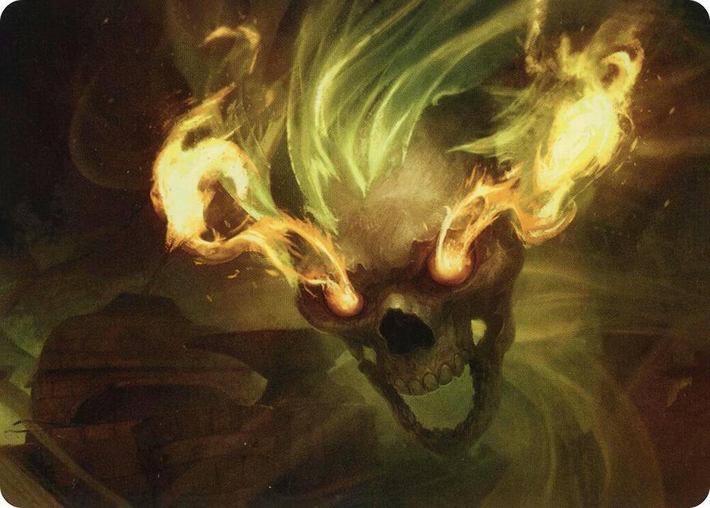 Flameskull Art Card 14 (Art Series: Adventures in the Forgotten Realms)  | Good Games Adelaide SA