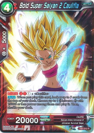 Bold Super Saiyan 2 Caulifla [TB1-012] | Good Games Adelaide SA