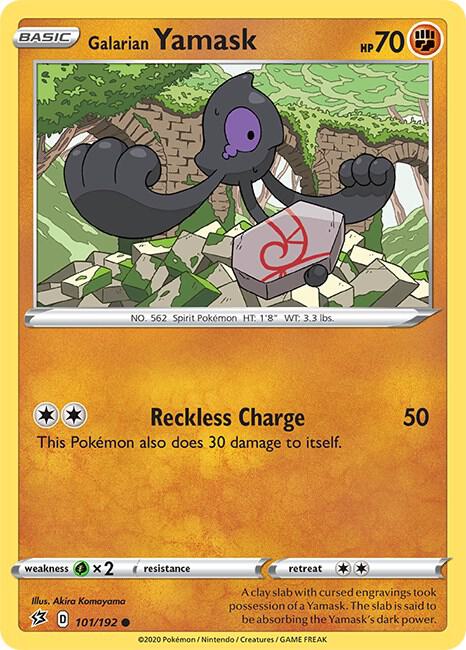 Galarian Yamask 101/192 (SWSH02: Rebel Clash)  | Good Games Adelaide SA