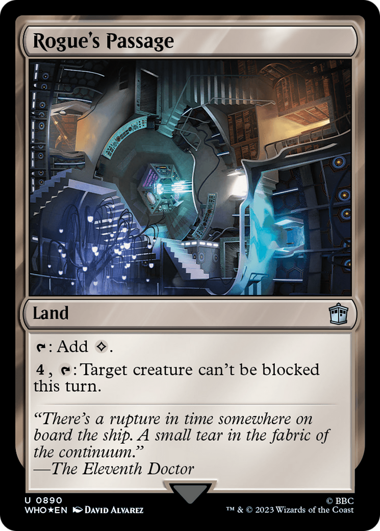 Rogue's Passage (Surge Foil) [Doctor Who] | Good Games Adelaide SA