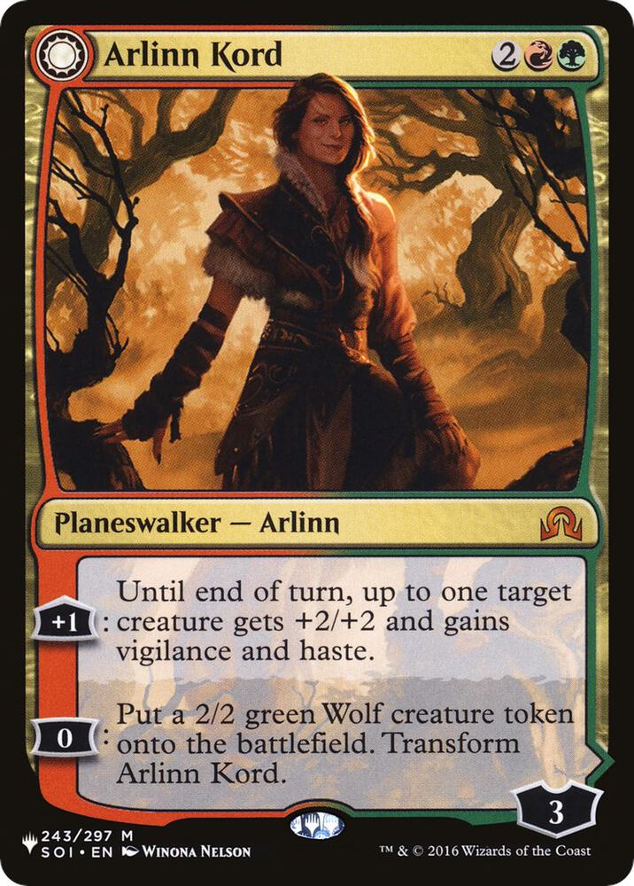 Arlinn Kord 243 (The List Reprints)  | Good Games Adelaide SA