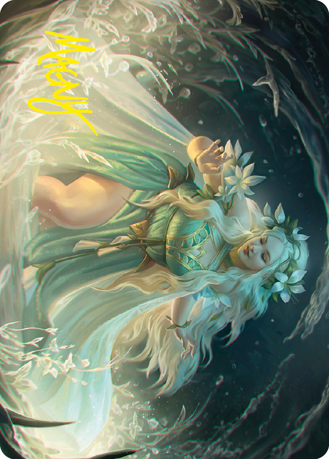 Goldberry, River-Daughter Art Card (Gold-Stamped Signature) [The Lord of the Rings: Tales of Middle-earth Art Series] | Good Games Adelaide SA