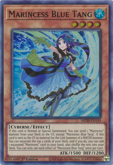 Marincess Blue Tang [MP20-EN149] Super Rare | Good Games Adelaide SA