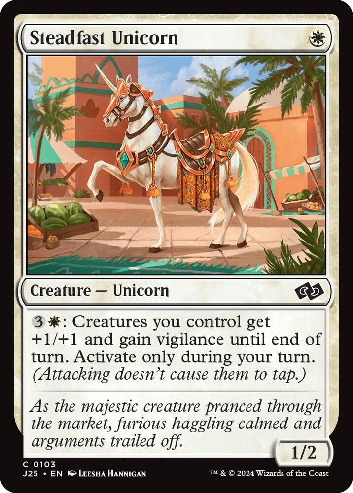 Steadfast Unicorn 103 (Foundations Jumpstart)  | Good Games Adelaide SA