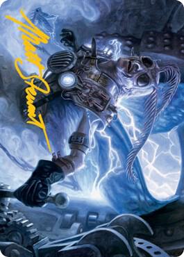 Insectile Aberration Art Card Gold Stamped Signature 22 (Art Series: Innistrad: Midnight Hunt)  | Good Games Adelaide SA