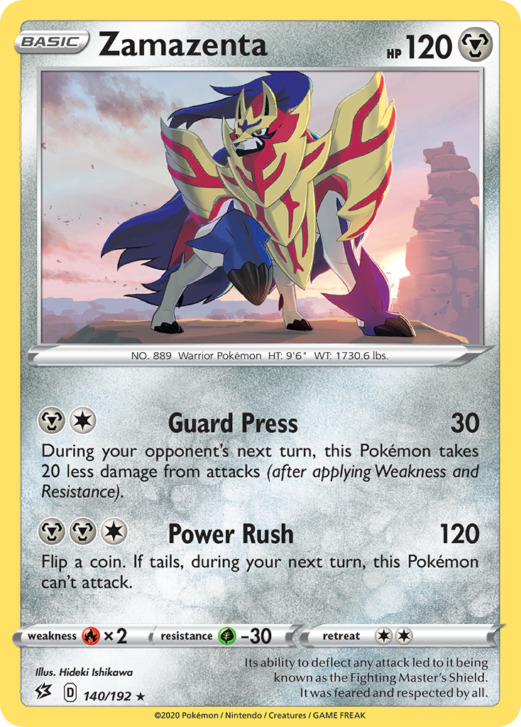 Zamazenta (140/192) [Sword & Shield: Rebel Clash] | Good Games Adelaide SA