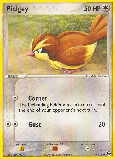 Pidgey (73/112) [EX: FireRed & LeafGreen] | Good Games Adelaide SA