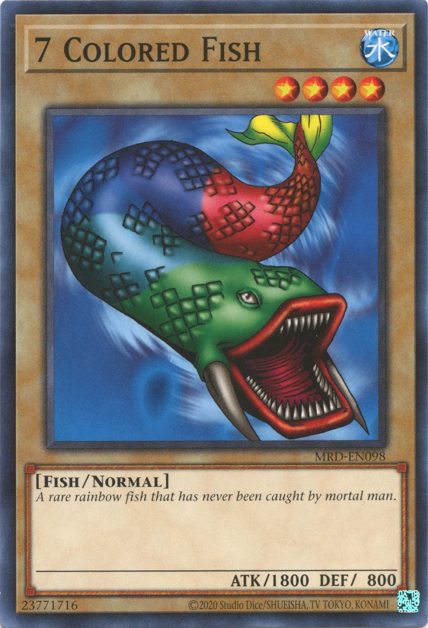 7 Colored Fish (25th Anniversary) [MRD-EN098] Common | Good Games Adelaide SA
