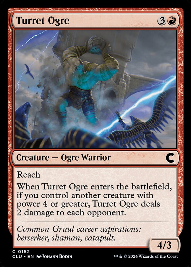 Turret Ogre 152 (Ravnica: Clue Edition)  | Good Games Adelaide SA