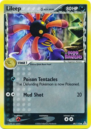 Lileep (68/110) (Delta Species) (Stamped) [EX: Holon Phantoms] | Good Games Adelaide SA