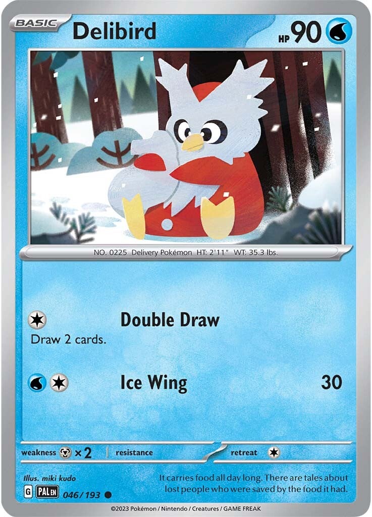 Delibird (046/193) [Scarlet & Violet: Paldea Evolved] | Good Games Adelaide SA