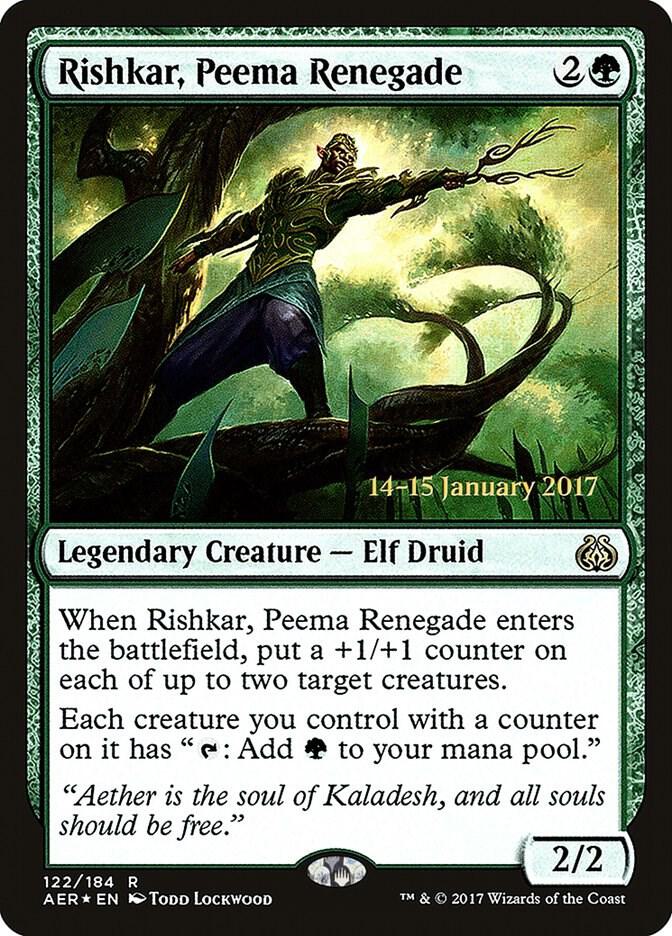 Rishkar Peema Renegade 122 (Prerelease Cards)  - Foil | Good Games Adelaide SA