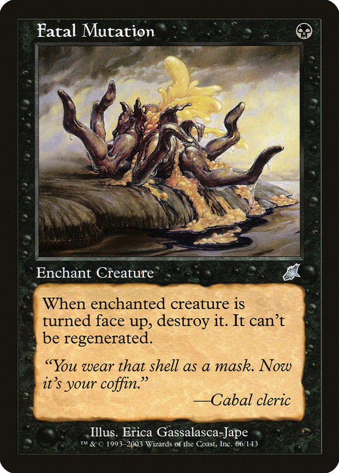 Fatal Mutation 66 (Scourge)  - Foil | Good Games Adelaide SA