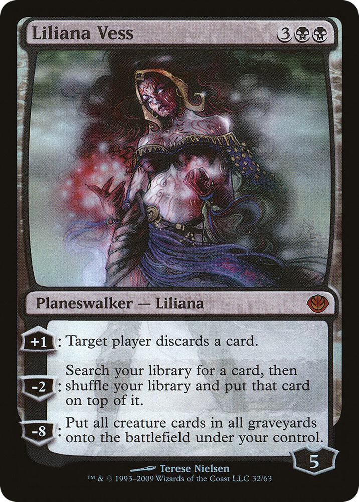 Liliana Vess 32 (Duel Decks: Garruk vs. Liliana)  - Foil | Good Games Adelaide SA