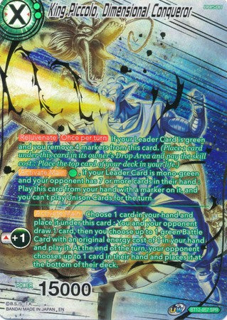 King Piccolo, Dimensional Conqueror (SPR) [BT12-057] | Good Games Adelaide SA