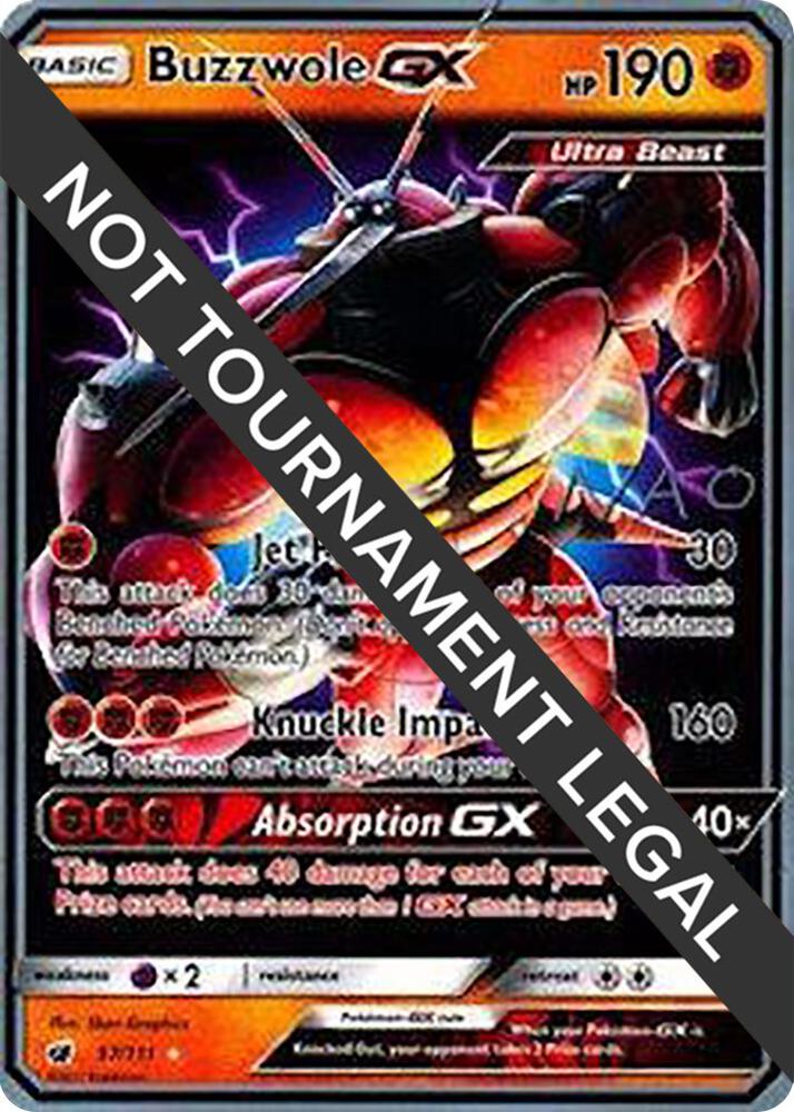 Buzzwole GX 2018 Naohito Inoue 57/111 (World Championship Decks)  | Good Games Adelaide SA