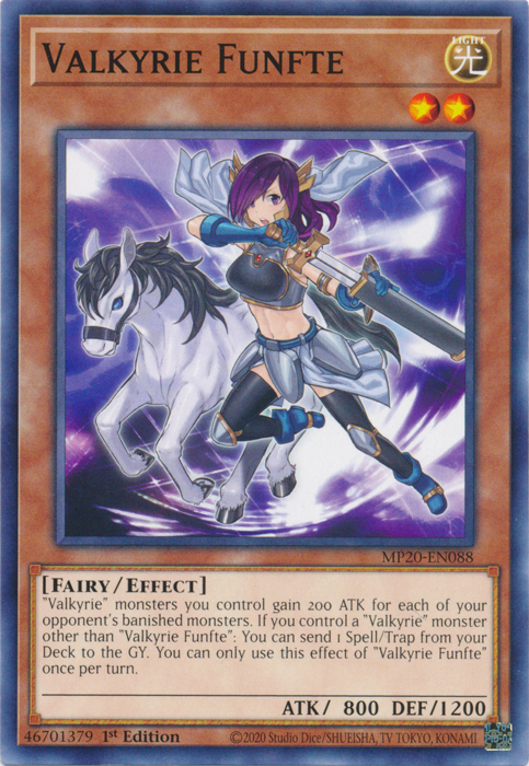 Valkyrie Funfte [MP20-EN088] Common | Good Games Adelaide SA