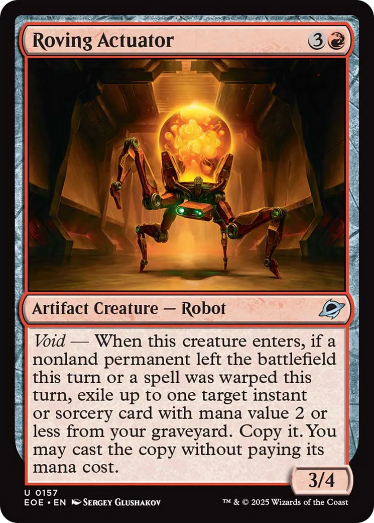 Roving Actuator [Edge of Eternities] | Good Games Adelaide SA