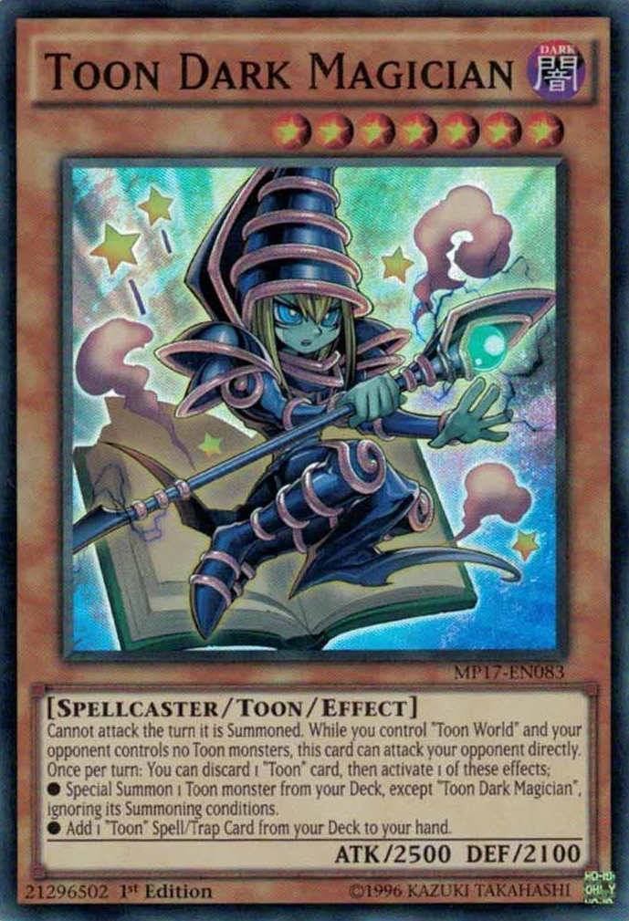 Toon Dark Magician [MP17-EN083] Super Rare | Good Games Adelaide SA