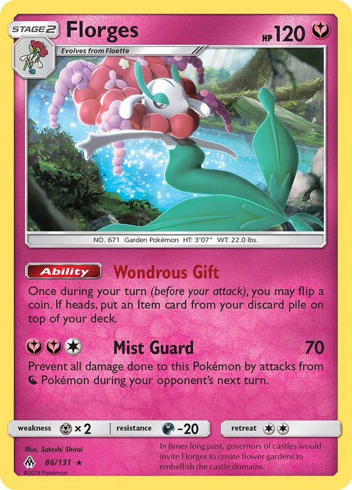 Florges 86/131 (SM - Forbidden Light)  | Good Games Adelaide SA
