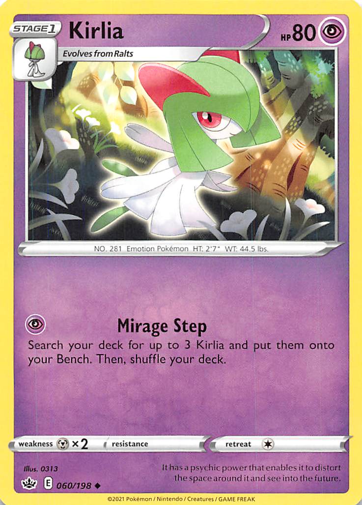 Kirlia (060/198) [Sword & Shield: Chilling Reign] | Good Games Adelaide SA