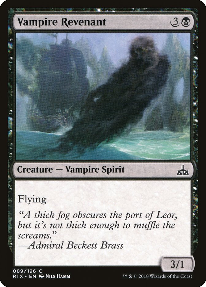 Vampire Revenant 89 (Rivals of Ixalan)  | Good Games Adelaide SA