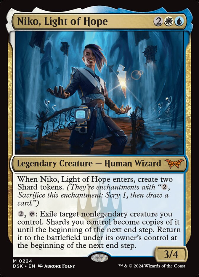 Niko, Light of Hope 224 (Duskmourn: House of Horror)  - Foil | Good Games Adelaide SA