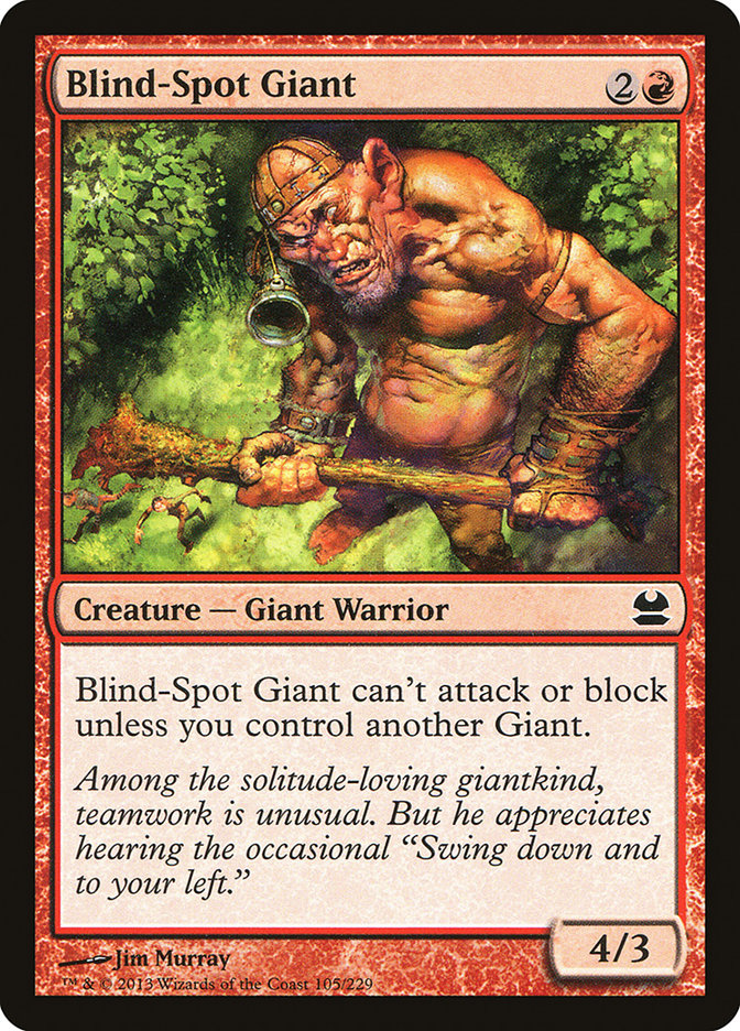 Blind-Spot Giant 105 (Modern Masters)  - Foil | Good Games Adelaide SA