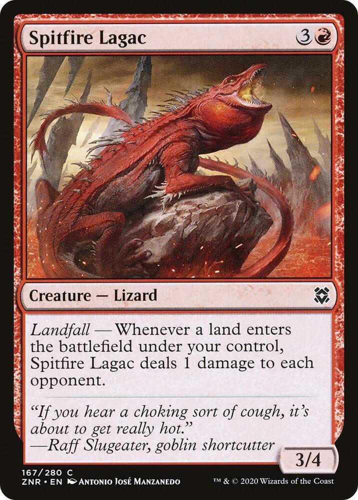 Spitfire Lagac 167 (Zendikar Rising)  - Foil | Good Games Adelaide SA