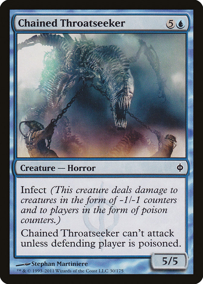 Chained Throatseeker 30 (New Phyrexia)  | Good Games Adelaide SA