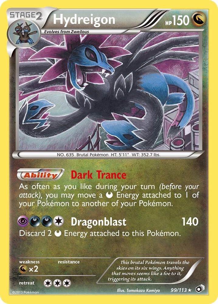Hydreigon 99/113 (Legendary Treasures)  - Holofoil | Good Games Adelaide SA