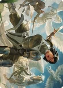 Resolute Reinforcements Art Card 13 (Art Series: Dominaria United)  | Good Games Adelaide SA