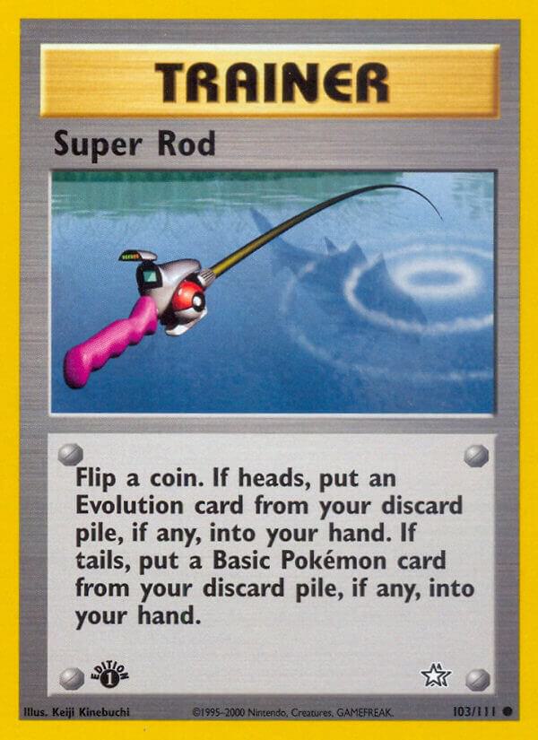 Super Rod 103/111 (Neo Genesis)  - 1st Edition | Good Games Adelaide SA