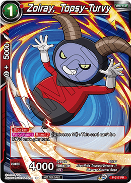 Zoiray, Topsy-Turvy (P-317) [Tournament Promotion Cards] | Good Games Adelaide SA
