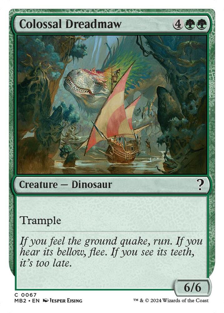 Colossal Dreadmaw 67 (Mystery Booster 2)  | Good Games Adelaide SA