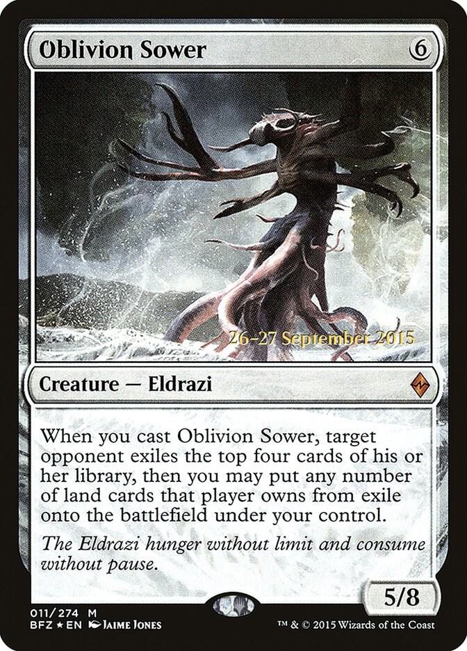 Oblivion Sower 11 (Prerelease Cards)  - Foil | Good Games Adelaide SA
