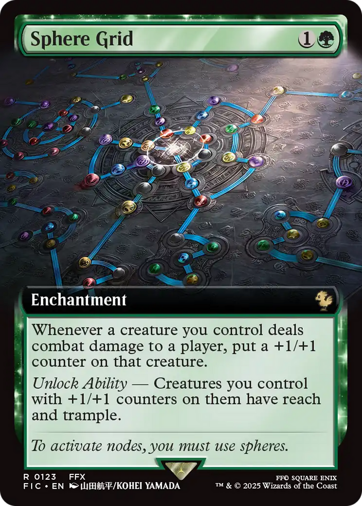 Sphere Grid (Extended Art) [FINAL FANTASY Commander] | Good Games Adelaide SA