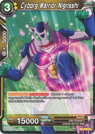 Cyborg Warrior Nigrisshi [TB1-093] | Good Games Adelaide SA