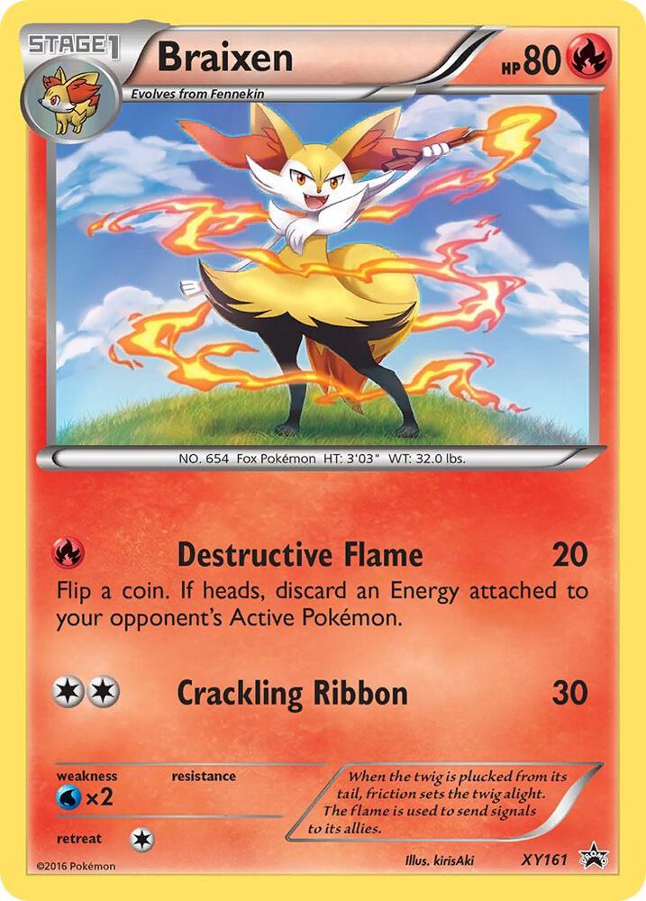 Braixen XY161 (XY Promos)  - Holofoil | Good Games Adelaide SA