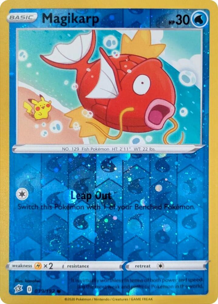 Magikarp 039/192 (Miscellaneous Cards & Products)  - Reverse Cosmo Holofoil | Good Games Adelaide SA