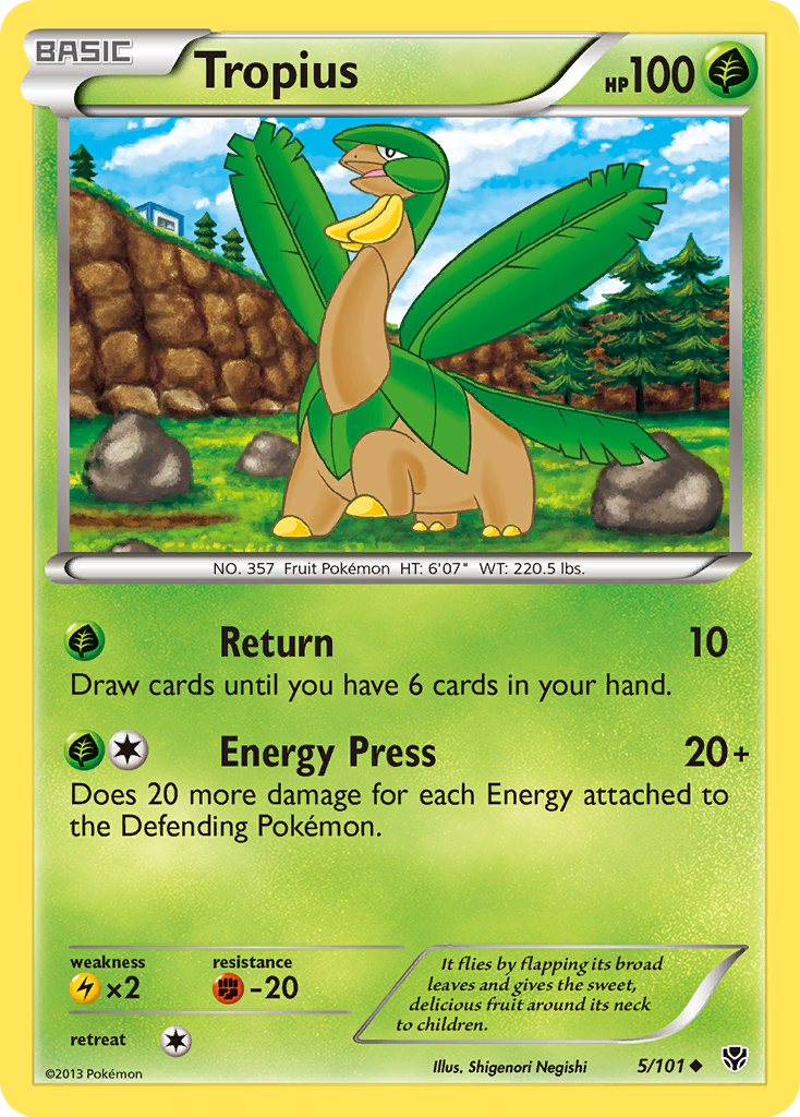 Tropius (5/101) [Black & White: Plasma Blast] | Good Games Adelaide SA