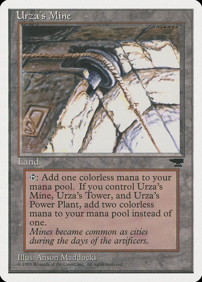 Urza's Mine (Pulley Embedded in Stone) [Chronicles] | Good Games Adelaide SA