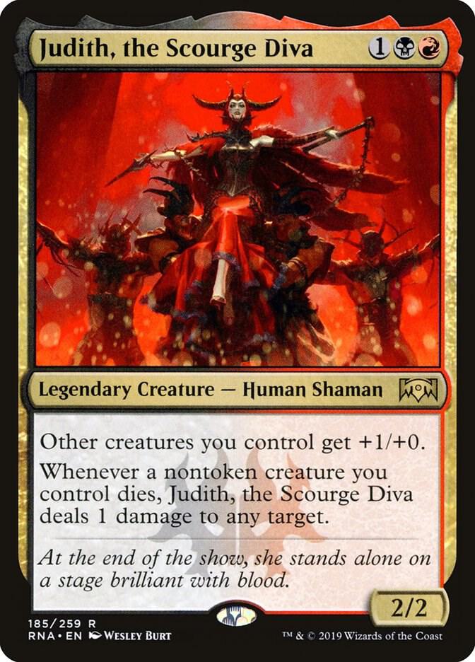 Judith, the Scourge Diva 185 (Ravnica Allegiance)  - Foil | Good Games Adelaide SA