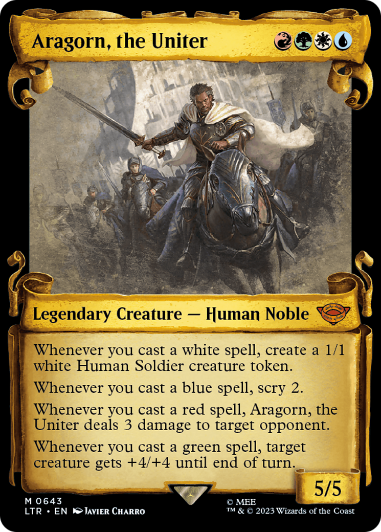 Aragorn, the Uniter [The Lord of the Rings: Tales of Middle-Earth Showcase Scrolls] | Good Games Adelaide SA