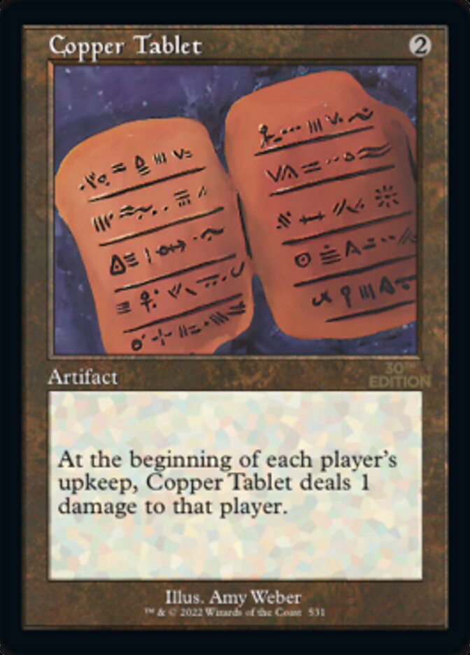Copper Tablet (Retro) [30th Anniversary Edition] | Good Games Adelaide SA
