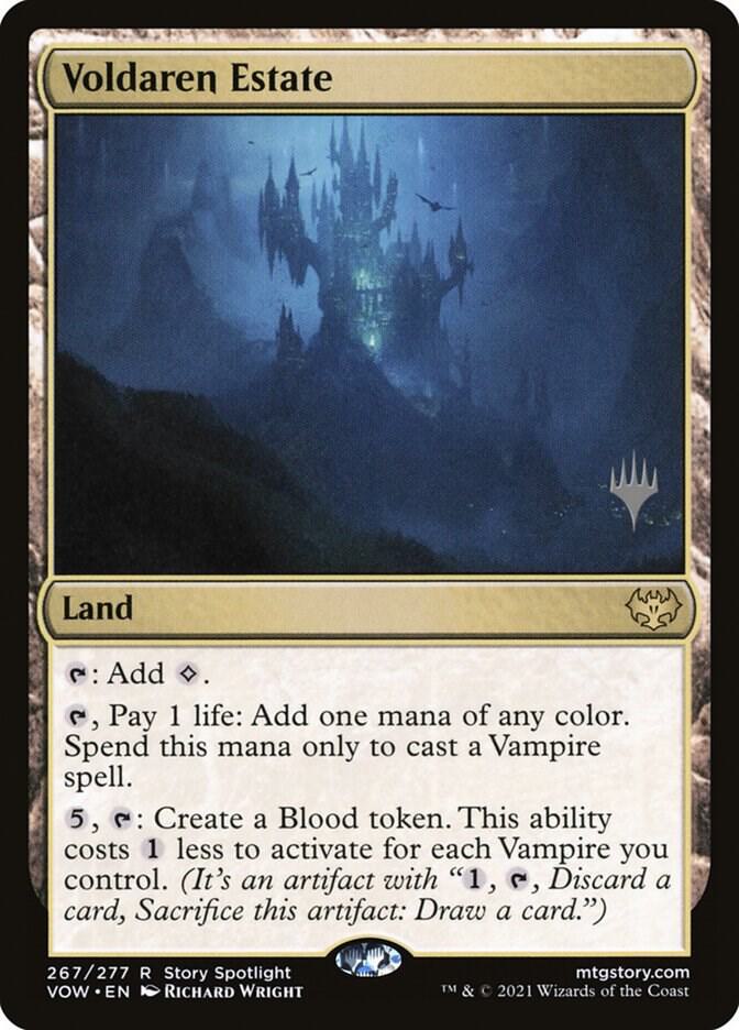 Voldaren Estate  (Promo Pack: Kamigawa: Neon Dynasty)  - Foil | Good Games Adelaide SA