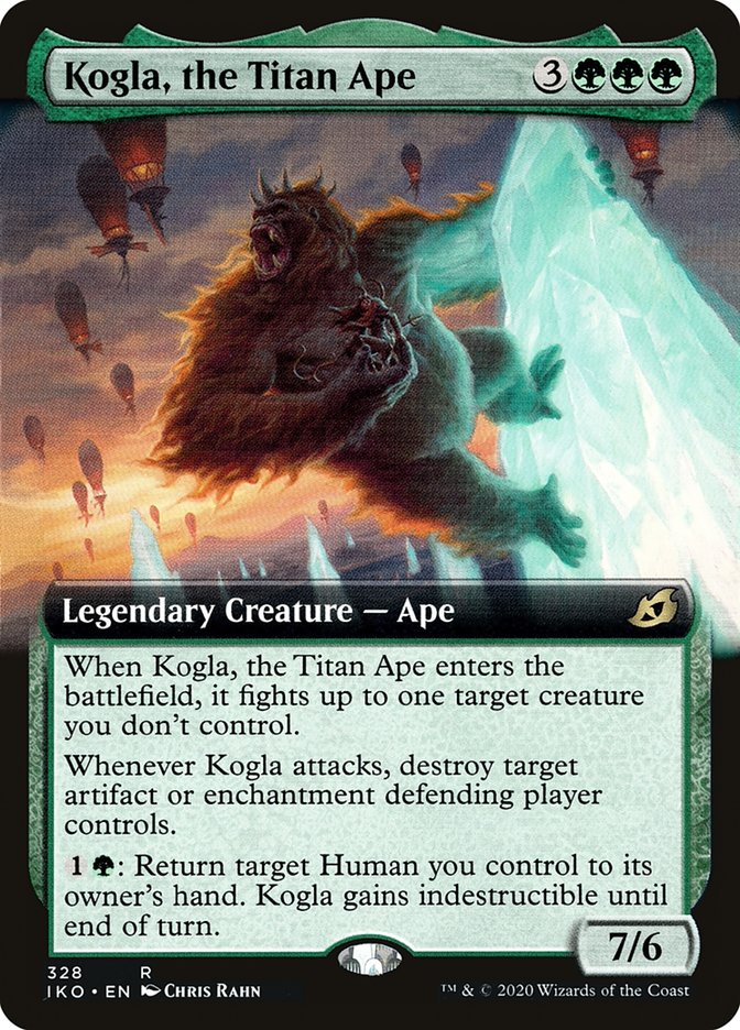 Kogla, the Titan Ape (Extended Art) [Ikoria: Lair of Behemoths] | Good Games Adelaide SA